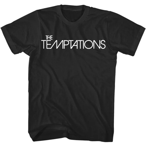 The Temptations Logo T-Shirt Soul Motown RB Band Fan Gift Graphic Tee 05 - Picture 1 of 5